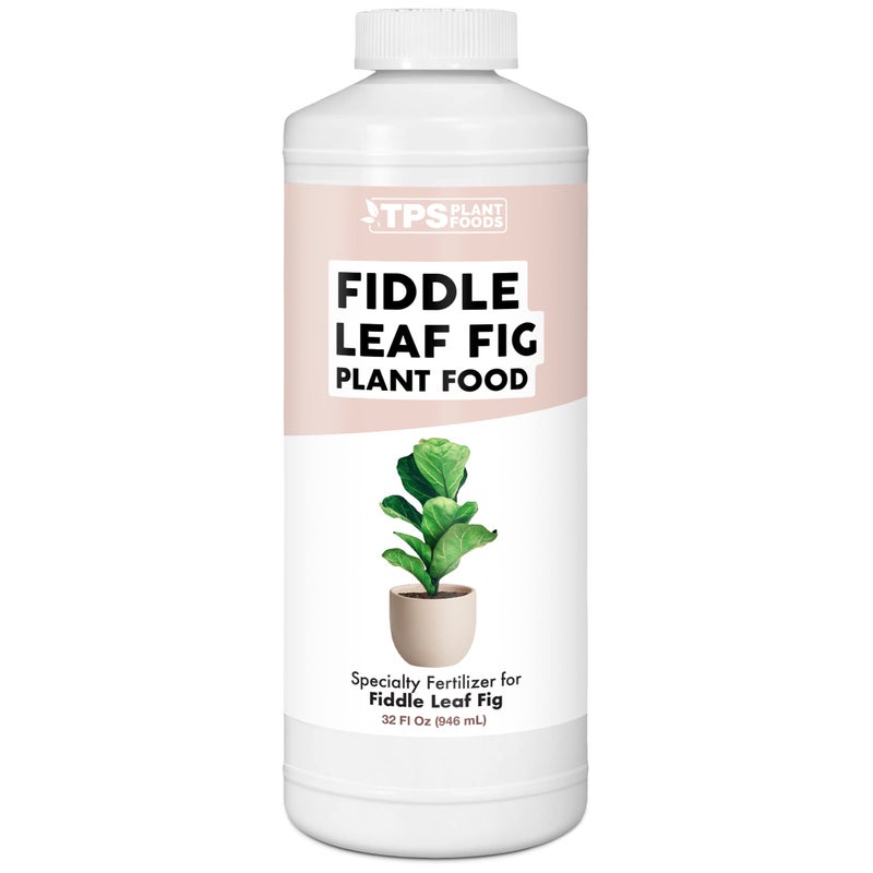 TPS NUTRIENTS طعام نبات التين من أوراق الكمان لجميع أشجار التين وأشجار اللبخ الأخرى، سماد سائل للنباتات المنزلية 32 أونصة (1 كوارت) - Image 1